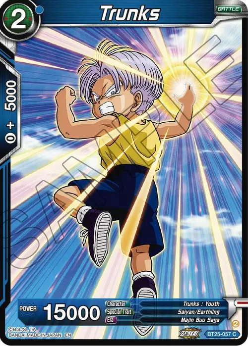 Trunks card art