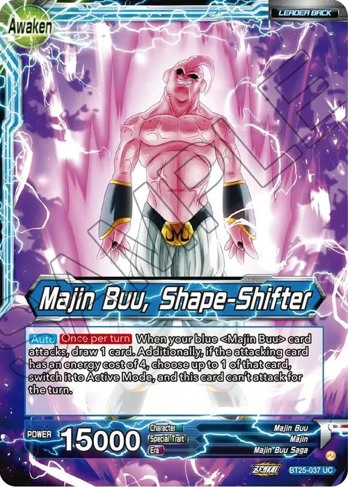 Majin Buu // Majin Buu, Shape-Shifter card art