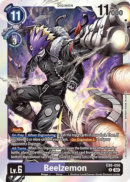 Beelzemon card art