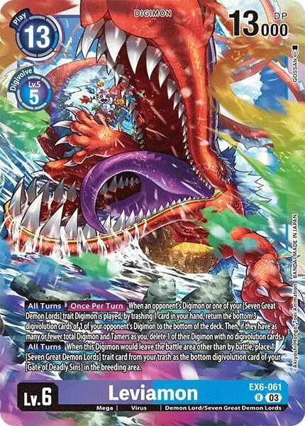 Leviamon card art