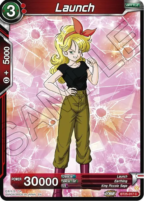 Launch card art