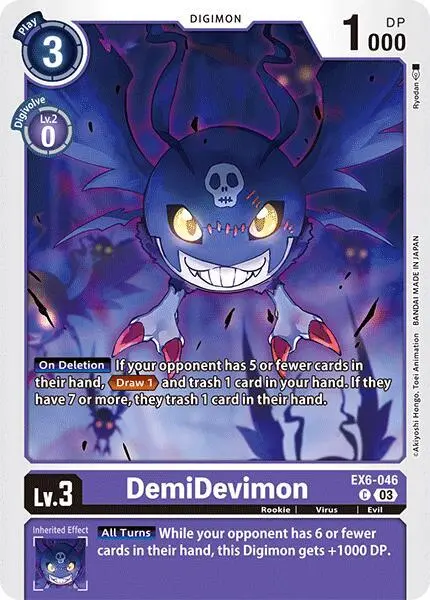 DemiDevimon card art