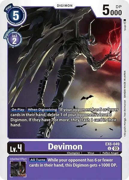 Devimon card art