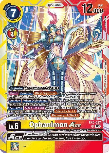 Ophanimon ACE card art