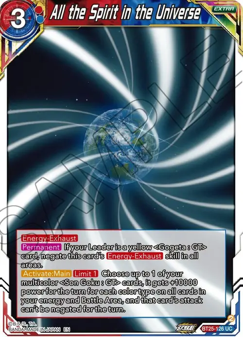 All the Spirit in the Universe card art
