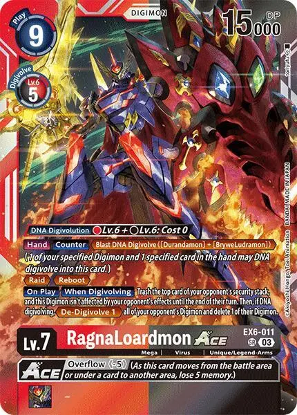 RagnaLoardmon ACE card art