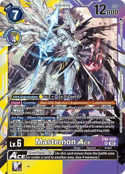 Mastemon ACE card art