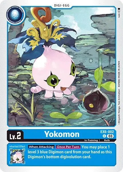 Yokomon card art