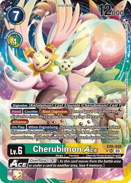 Cherubimon ACE (Alternate Art) card art