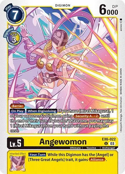 Angewomon card art