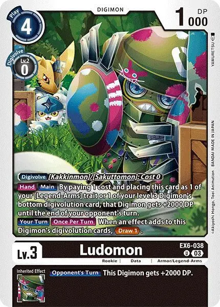Ludomon card art