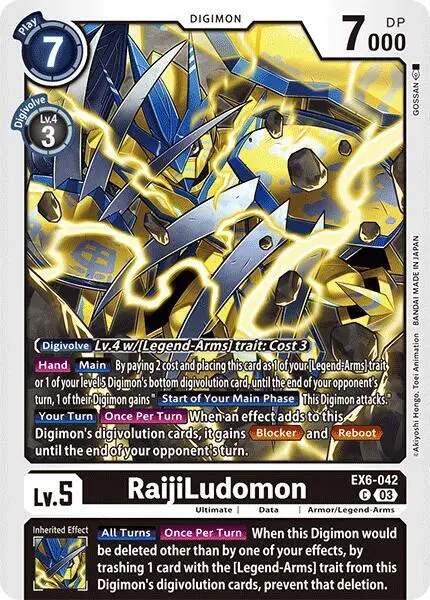 RaijiLudomon card art