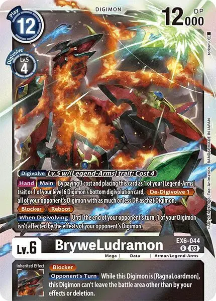 BryweLudramon card art