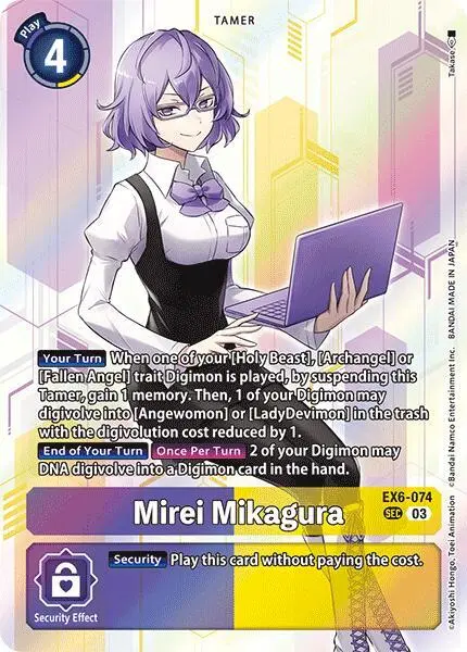 Mirei Mikagura card art