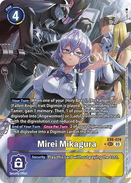 Mirei Mikagura (Alternate Art) card art