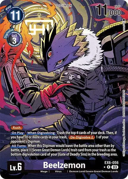 Beelzemon (Alternate Art) card art