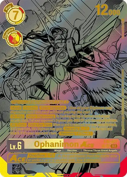 Ophanimon ACE (Textured) card art
