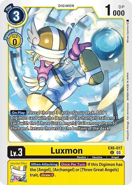 Luxmon card art