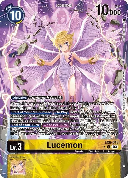 Lucemon (Alternate Art) card art
