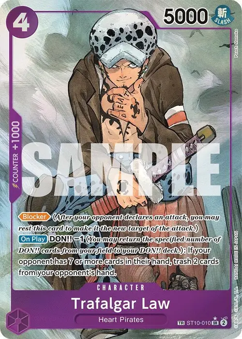 Trafalgar Law (010) (TR) card art