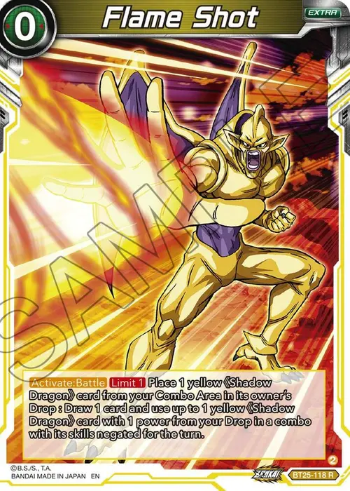 Flame Shot card art