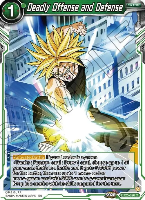 Deadly Offense and Defense card art
