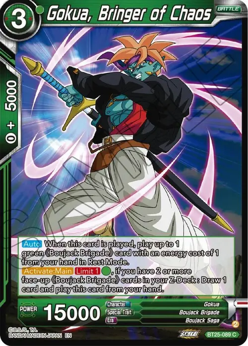 Gokua, Bringer of Chaos card art