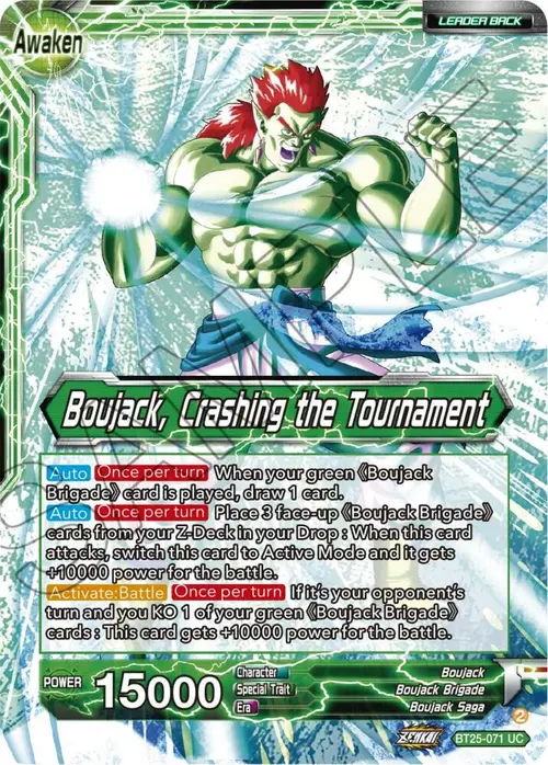 Boujack Brigade // Boujack, Crashing the Tournament card art