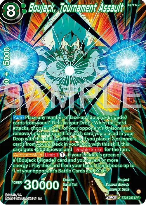 Boujack, Tournament Assault (SPR) card art