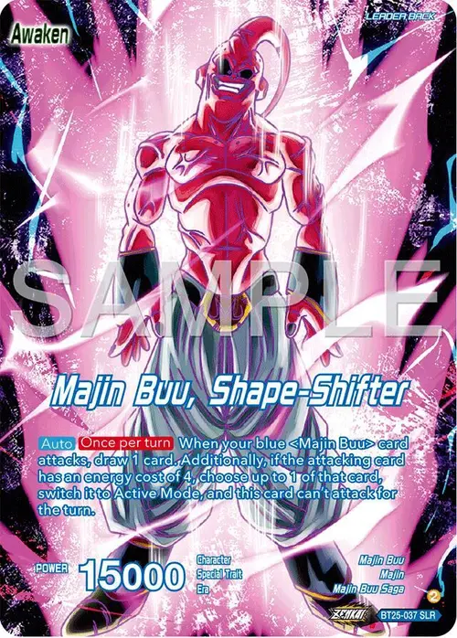 Majin Buu // Majin Buu, Shape-Shifter (SLR) card art