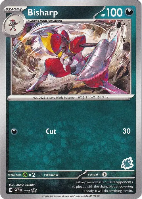 Bisharp - Darkrai Deck card art