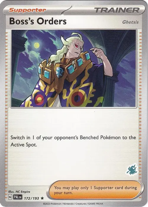 Boss's Orders - Darkrai Deck card art