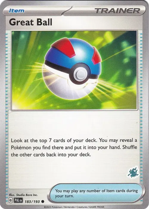 Great Ball - Darkrai Deck card art