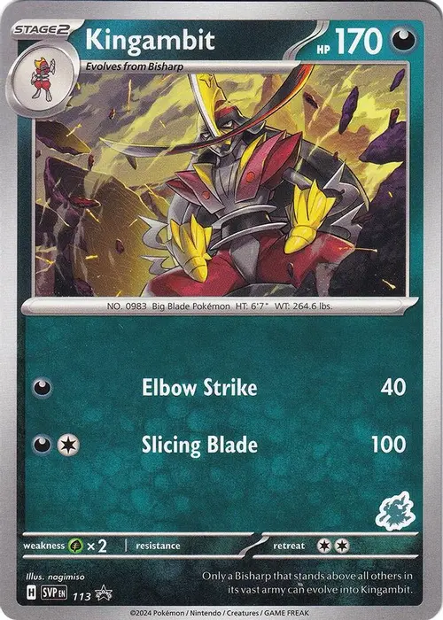 Kingambit - Darkrai Deck card art