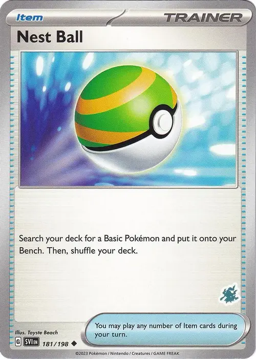 Nest Ball - Darkrai Deck card art