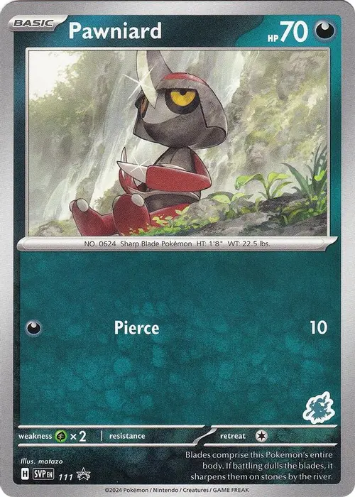 Pawniard - Darkrai Deck card art