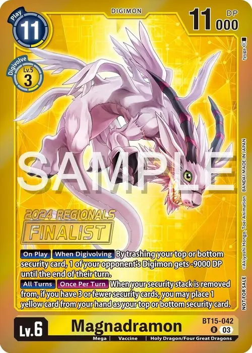 Magnadramon (2024 Regionals Finalist) card art