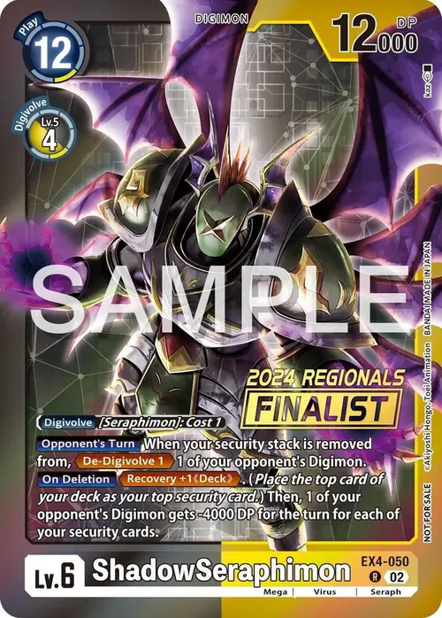 ShadowSeraphimon (2024 Regionals Finalist) card art