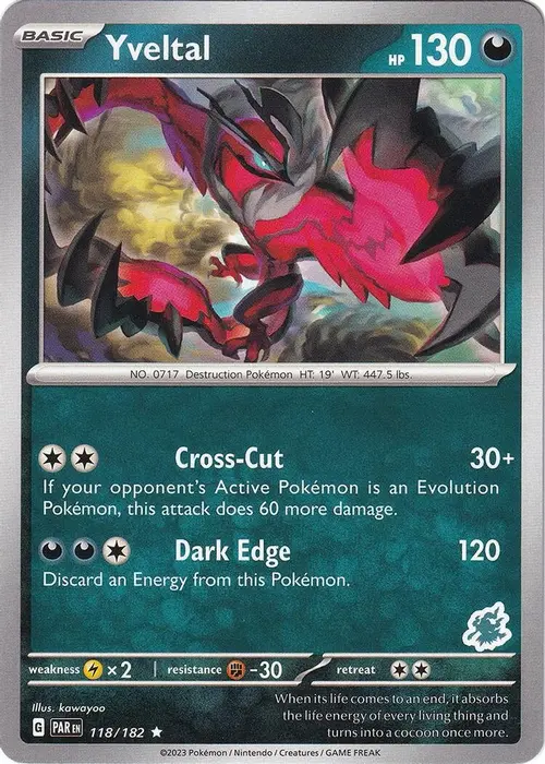 Yveltal - Darkrai Deck card art