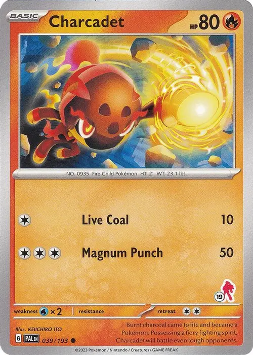 Charcadet - Armarouge 19 card art