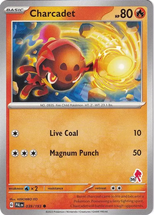 Charcadet - Armarouge 56 card art