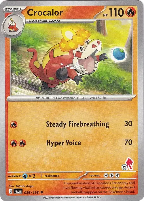 Crocalor - Armarouge 15 card art