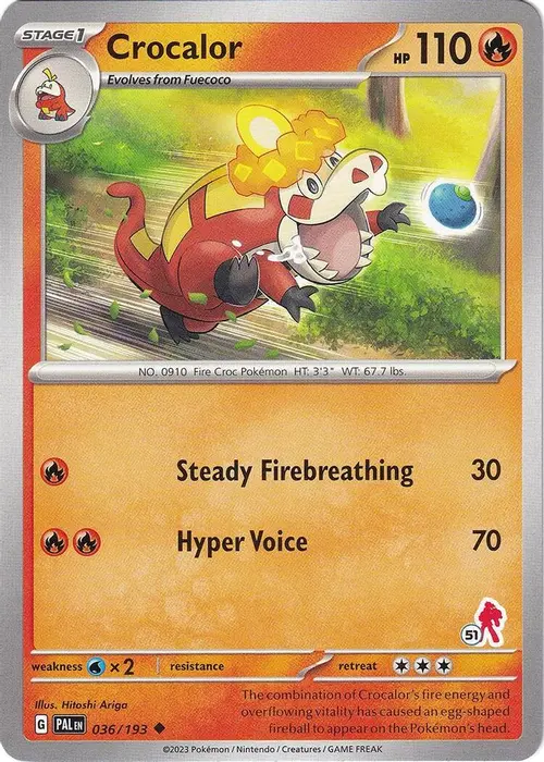 Crocalor - Armarouge 51 card art