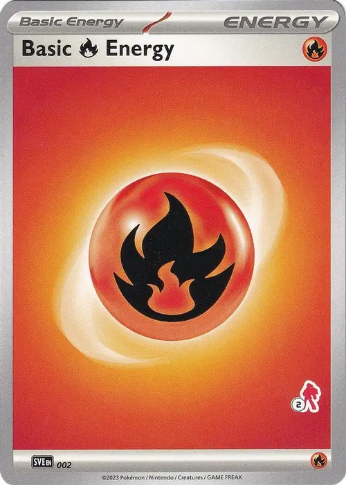 Basic Fire Energy - Armarouge 2 card art