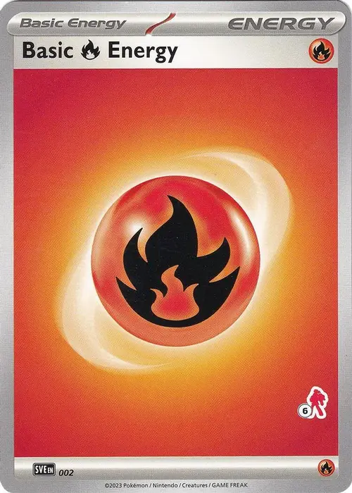Basic Fire Energy - Armarouge 6 card art