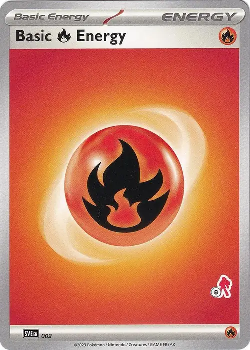 Basic Fire Energy - Armarouge 8 card art