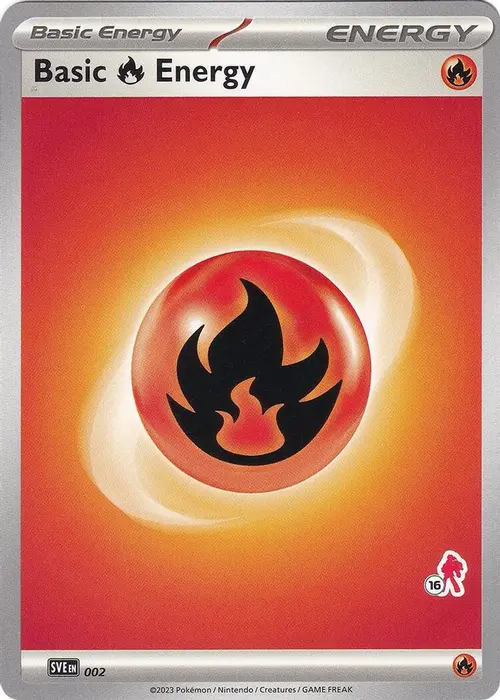 Basic Fire Energy - Armarouge 16 card art