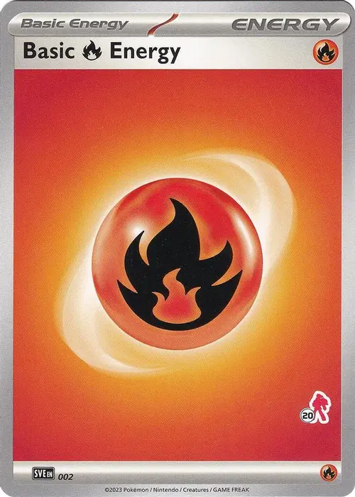 Basic Fire Energy - Armarouge 20 card art