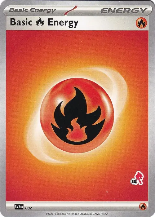 Basic Fire Energy - Armarouge 22 card art