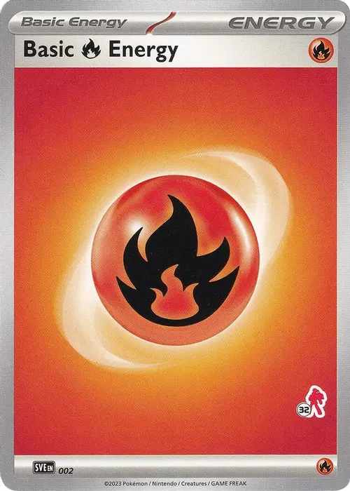 Basic Fire Energy - Armarouge 32 card art